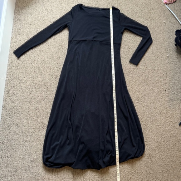 IGOR Mikaela Black Draping Dress - Picture 6 of 8